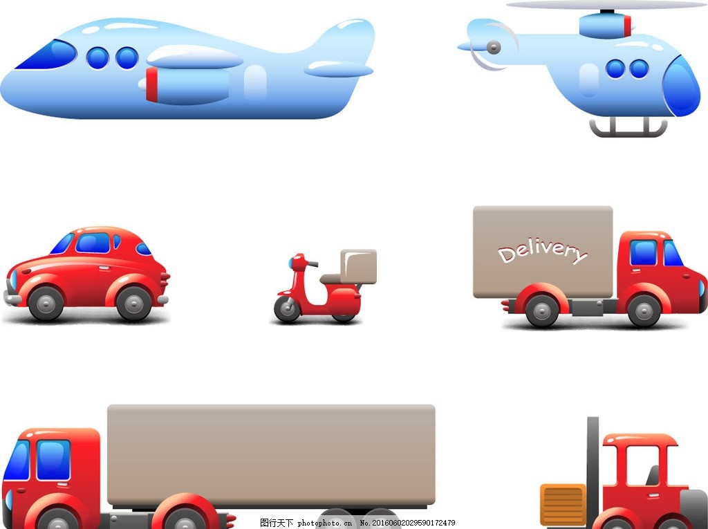 卡通物流運輸 讓貨物運送更加生動有趣